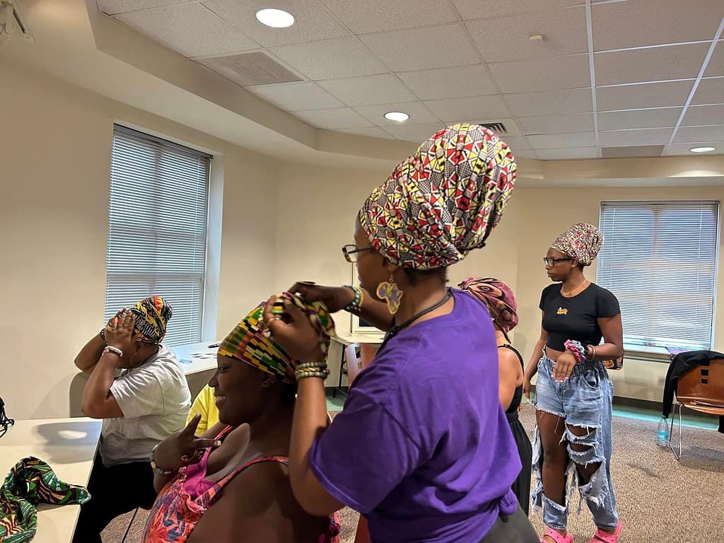 African Print Headwrap