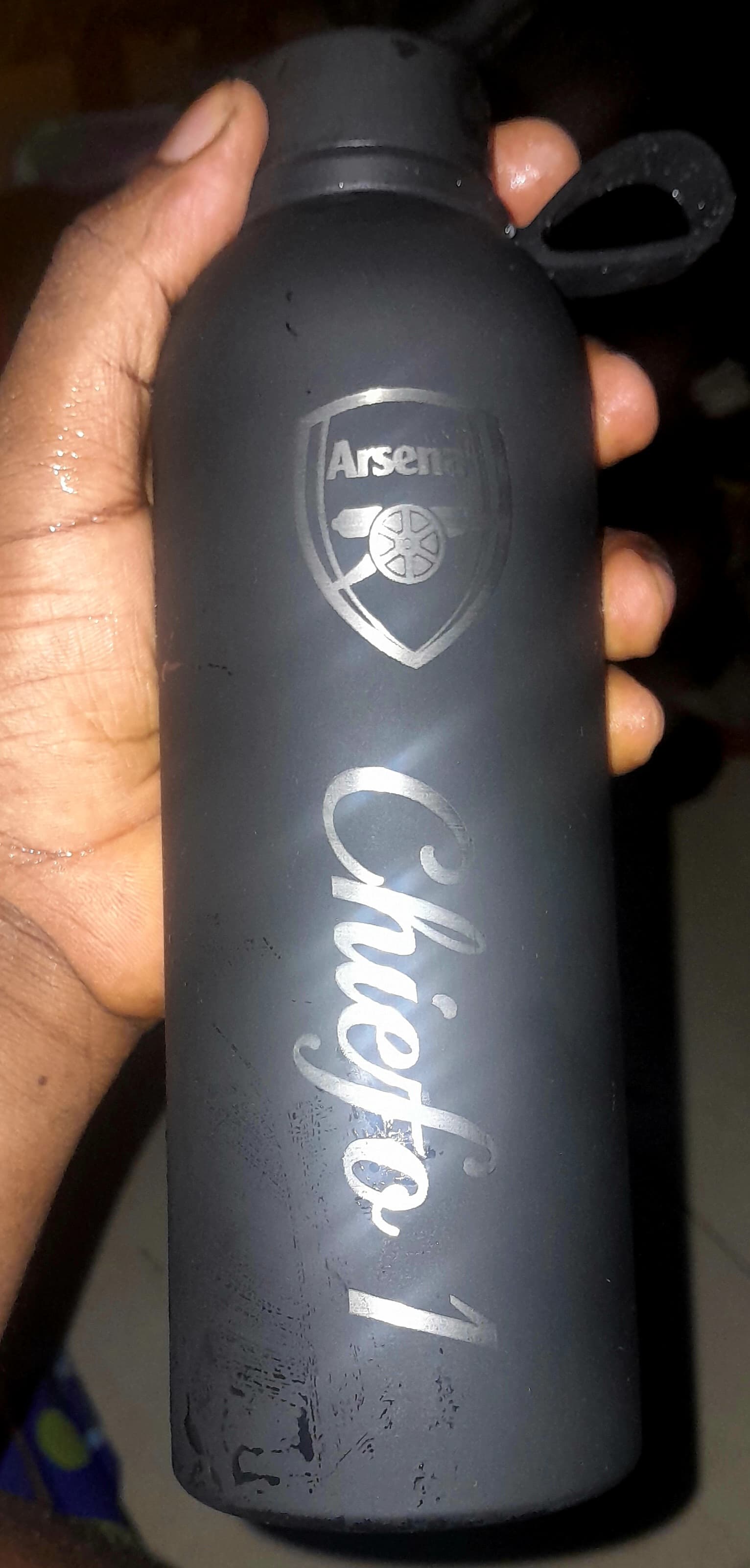 customised water bottle